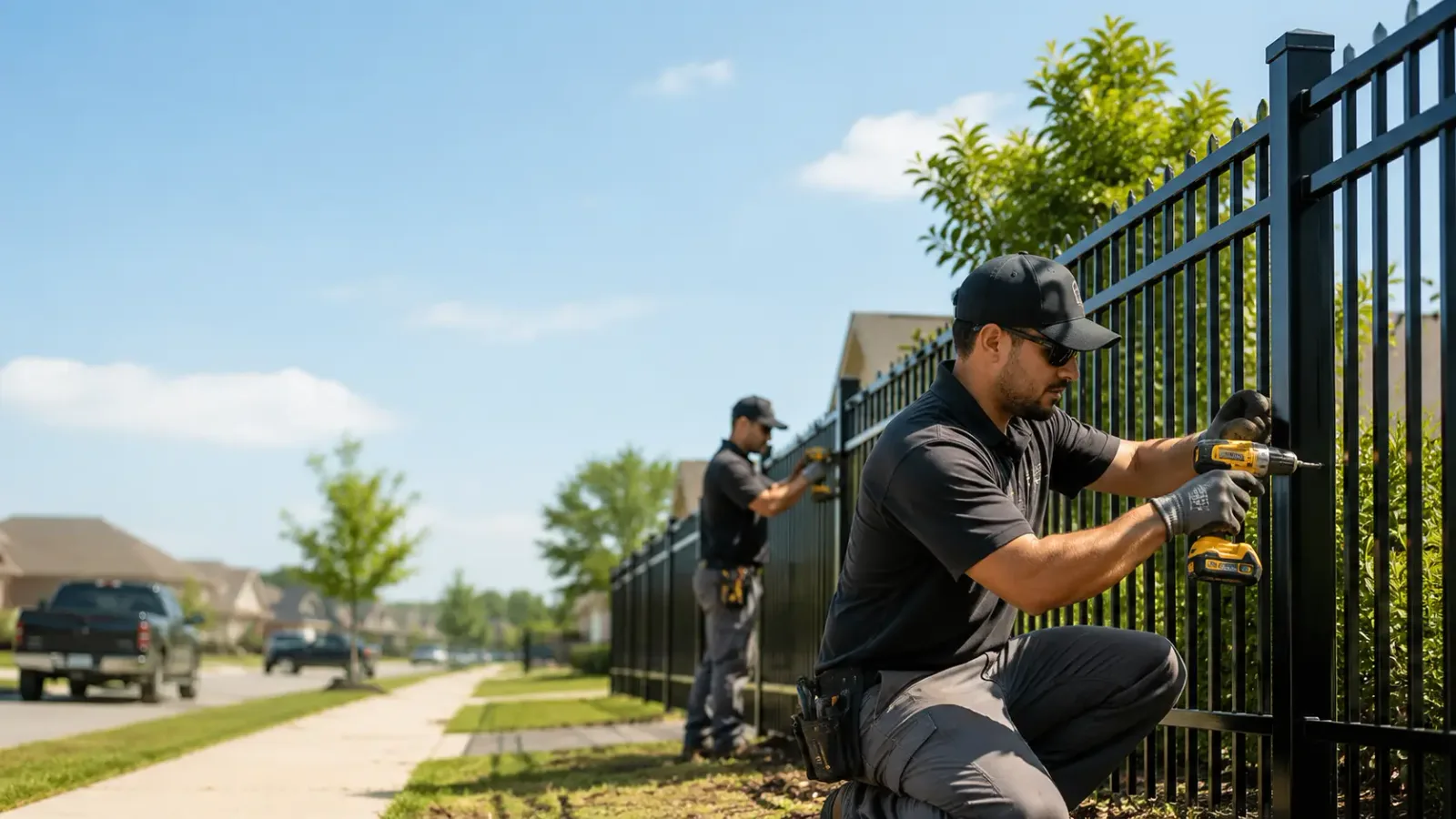 Metal Fence Installation in Fairfax, OK